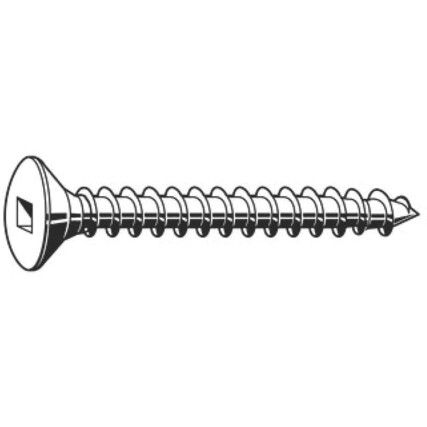 ST4.2x19mm SQ. CSK TAP SCREW A2