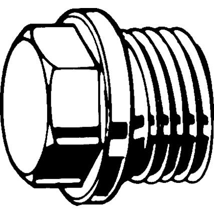 G5/8A HEX HEAD PLUG SCREW DIN910 (BSP) THREAD A8