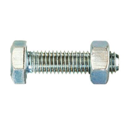 M12x50 STRUCTURAL ASSEMBLY SET SCREW BZP (GR-8.8)