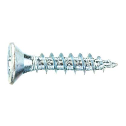 3x15mm POZI SMALL CSK CHIPBOARD SCREW Z&Y (BX-200)