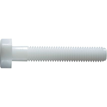 M6x20 HEX HEAD SET SCREW NYLON PA (GR-6.6)