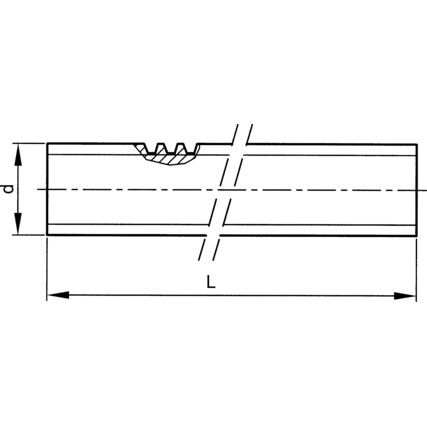 TR24x5x1M TRAPEZOIDAL THREADED ROD (GR-5.8)