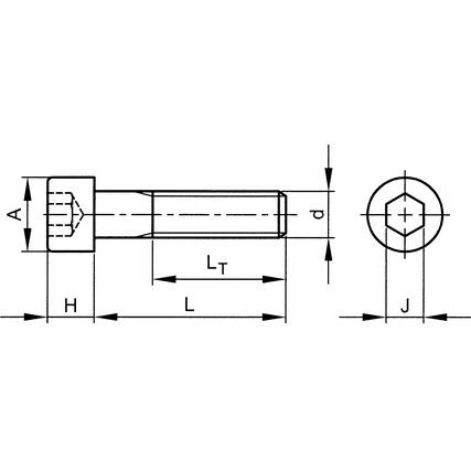 8Ba x 3/4 Socket Head Cap Screw, GR-12.9