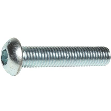 M10x40 GR-10.9 SOCKET BUTTONSCREW BZP ISO7380, 195, Box of 100