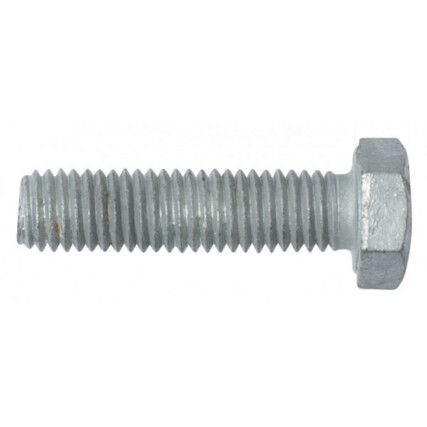 M16 x 75 HEX HEAD SET GAL V (8.8)