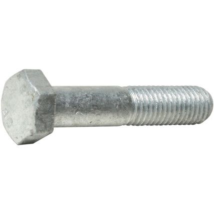 M12x50 GR-8.8 H/T HEX HEAD BOLTGALVANISED DIN931, Box of 100