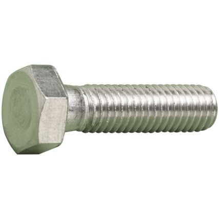 M5x45 A2 HEX HEAD SET SCREWDIN933, Box of 200