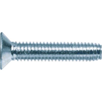 M3 x 10 POZI CSK THREAD FORMING SCREWS BZP