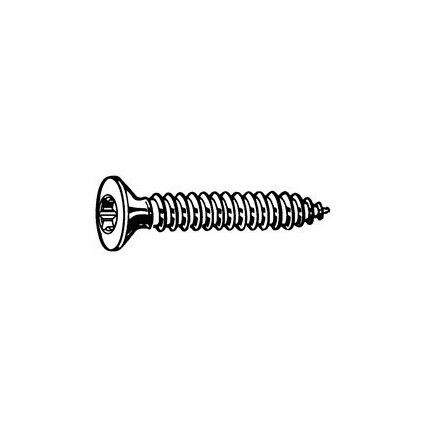 ST6.3x38mm TORX SKT CSK TAP SCREW A2