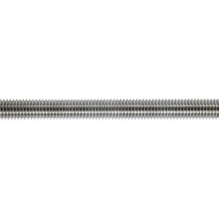 Threaded Rod, A2 Stainless, Plain, M10 x 1000mm