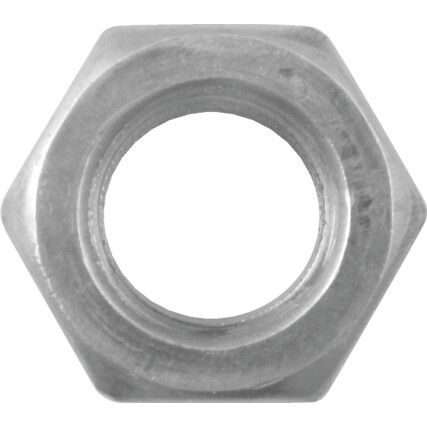 M8 Steel Hex Nut, Left Hand Thread, Grade 8