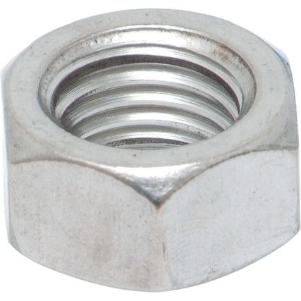 M16 Steel Hex Nut, Hot Dip Galvanised, Over Sized Thread, Grade 8