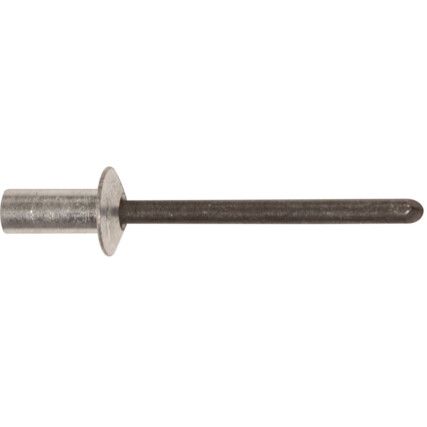 3.2x8mm ALUMINIUM SEALED CAPRIVET MS MANDREL, Box of 1000