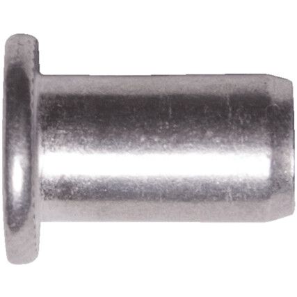 M6x9x16mm ALUMINIUN DOME HEADRIVET NUT, Box of 500