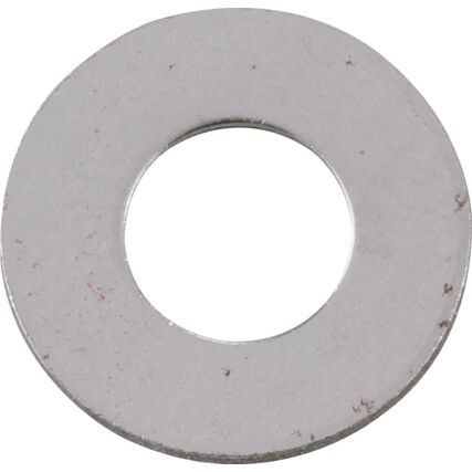 Plain Washers, 1/4", BZP Steel