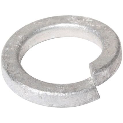 8mm SQUARE SECTION SPRING WASHERGALVANISED DIN7980, Box of 2000