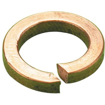 4mm SQUARE SECTION SPRING WASHERPHOSPHOR BRONZE, Box of 1000