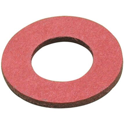 1x3/4x1/16in. RED FIBRE WASHER, Box of 100