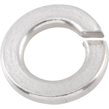 M6 RECT' SINGLE COIL SPRING WASHER - A4/316 ST/STEEL DIN 127B