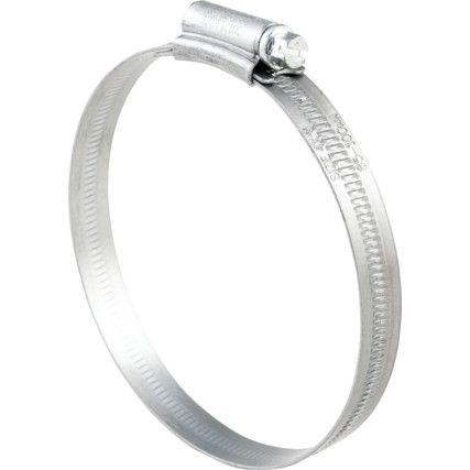 4XMS HOSE CLIP ZINC PLATED (BZP) MILD STEEL 85mm - 100mm