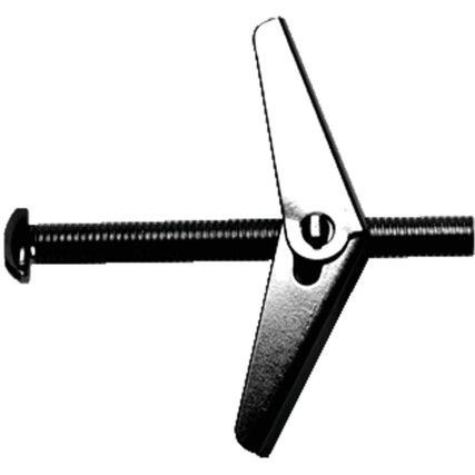 M5x100 SPRING TOGGLE & SCREW BZP, Box of 50