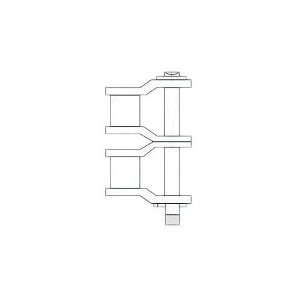 08B-2 OFFSET LINK - BRITISH STANDARD