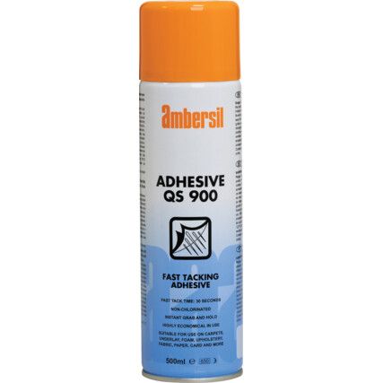 Spray Adhesive, Extra-Strong, Quick Tack Time, 500ml