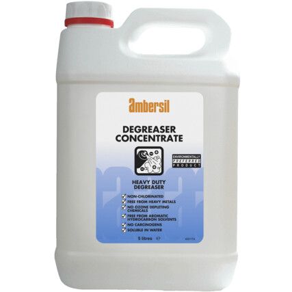 DEGREASER CONCENTRATE - WATER BASED 5 LITRES