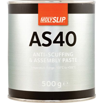 AS40, Anti-Scuff, Assembly Lubricant, Tin, 500gm