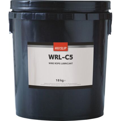 WRL-C5, Wire Rope Lubricant, Tub, 18kg