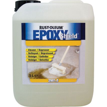 Epoxy Shield, Cleaner Degreaser, Bottle, 5ltr