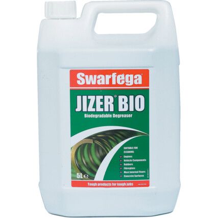 Jizer®,Bio Solvent Degreaser, Water Based, Bottle, 5ltr