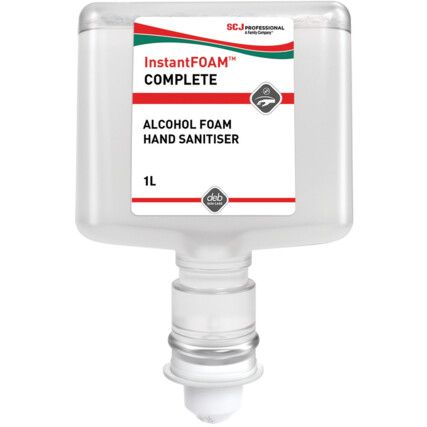 InstantFOAM® Complete Hand Sanitiser, Touchfree, 1ltr