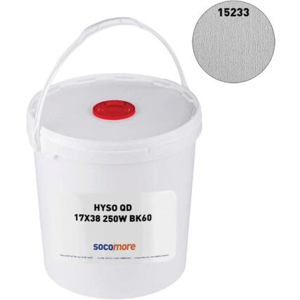 HYSO QD SOCOSAT 15233 250W*17X38 BUCKET X 60 PALLET COFC WIPES