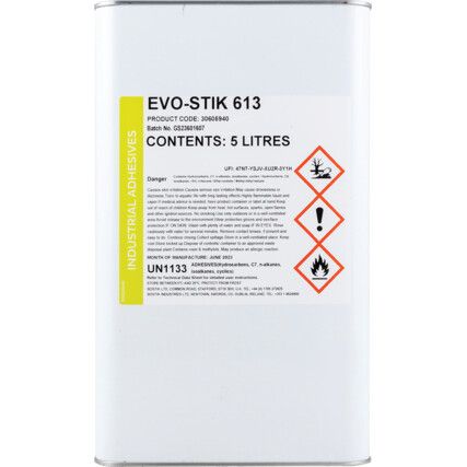 Contact Adhesive, High Strength, Temperature-Resistant, 5ltr