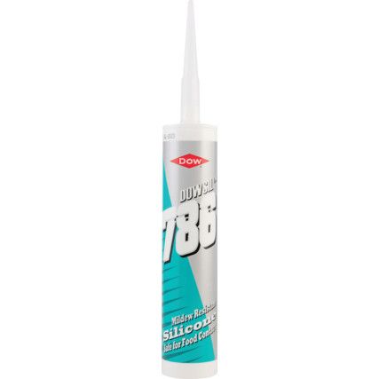 786 Clear Silicone Sealant - 310ml