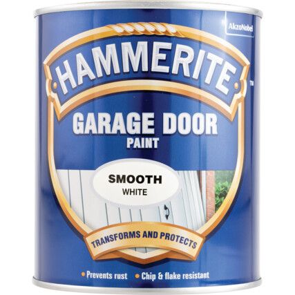 Hammerite Garage Door Paint, White, 750ml