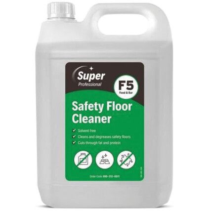 Floor Cleaner, 5L, Screw Top Bottle, ISO 9001;ISO 14001