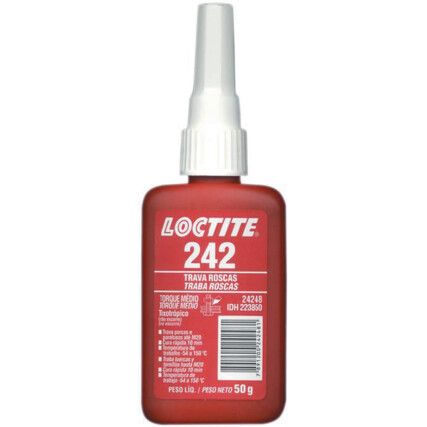 242 Medium to High Strength Nut Lock 250ml