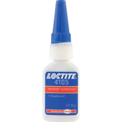 Instant Adhesive, Solvent Free Formula, Shock-Resistant, 20g