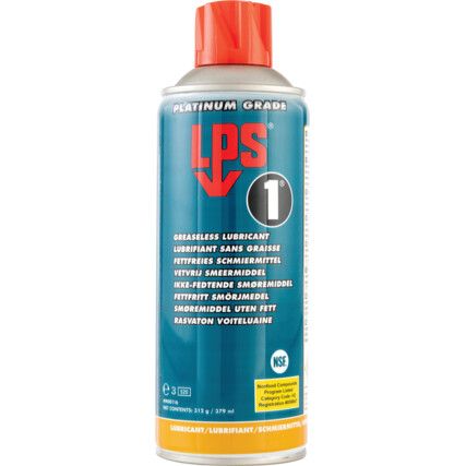 LP1, Greaseless, Multi-Purpose Lubricant, Aerosol, 379ml