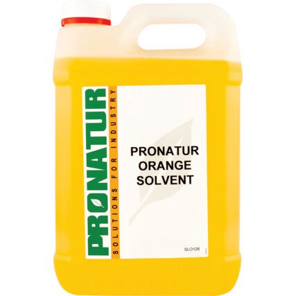 Orange Solvent, Cleaning Solvent, Solvent Based, Bottle, 1ltr