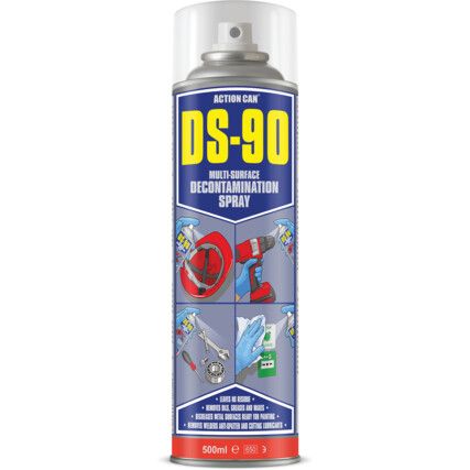 DS-90, Mult-Surface Contamination Spray, Solvent Based, Aerosol, 500ml