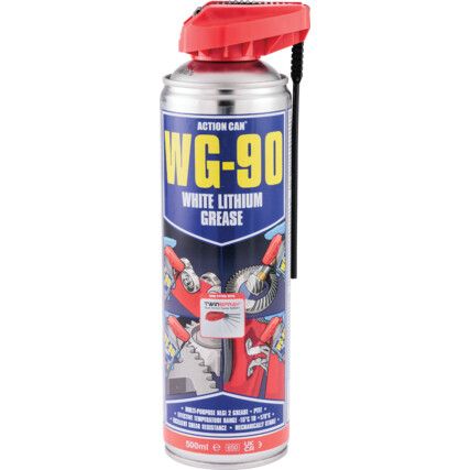 WG-90 WHITE CALCIUM GREASE TWIN SPRAY