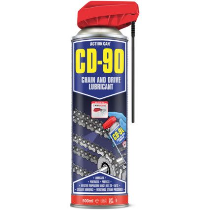 CD-90 CHAIN AND DRIVE LUBRICANT TWIN SPRAY