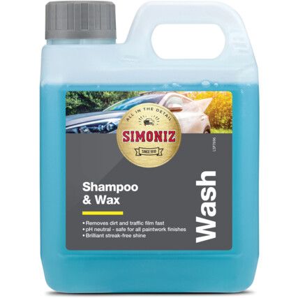 2 in 1, Shampoo & Snow Foam, Container, 1ltr