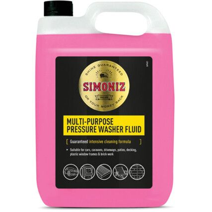 MULTI-PURPOSE PRESSURE WASHER FLUID 5 LITRE