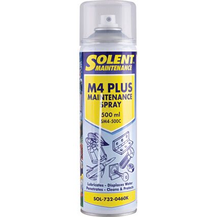 M4 Plus, Multi-Purpose Lubricant, Aerosol, 500ml