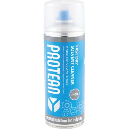 F400 Protean, Cleaner, Solvent Based, Aerosol, 400ml