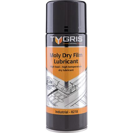 Industrial, Moly Dry Film Lubricant, Aerosol, 400ml